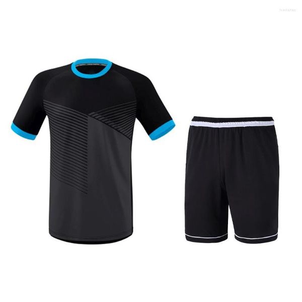 Herren-Trainingsanzüge 2023 Sommer T-Shirt Sport schnell trocken Badminton Training coole atmungsaktive Shorts Anzug Fitness Golfspiel Kurzarm