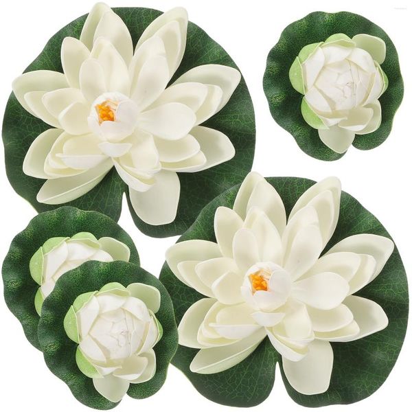 Flores decorativas 5pcs