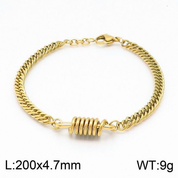 Braccialetti di fascino Fashion Women Men Girl Colore Silver Gold in acciaio inossidabile Gioielli braccialetti rotondi braccialetti 230814