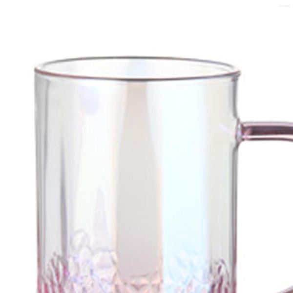 Wasserflaschen Glas Teekanne dicke kalte Flasche elegant haltbar wiederverwendbares transparent große Kapazität für Küchenhause Nacht Schlafzimmer El