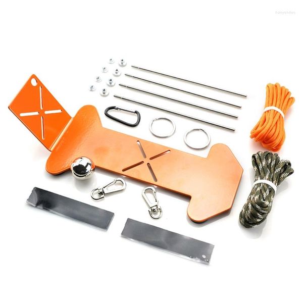 Schlüsselanhänger Jig Kit Accessoires Anpassbare Überlebensabwicklung Camping Seil Schmuck Schmuck Key Craft IDEA für Erwachsene Kinder