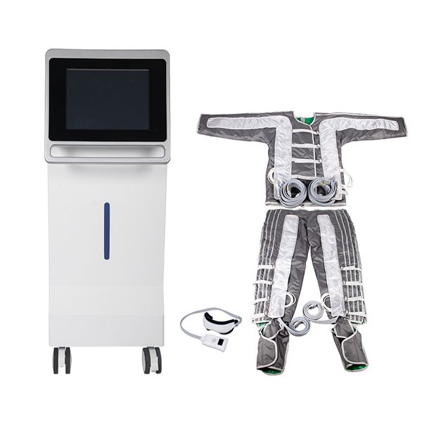 Luftdruckpressotherapie Schlanke Lymphdrainage Maschine Körperformung Laser -Infrarot -Hauttherapie Maschinen 5 Arbeitsmodi