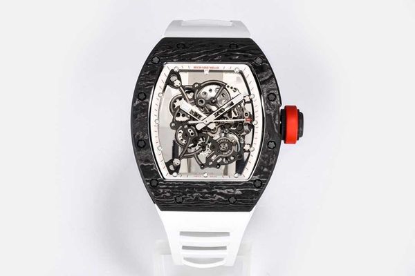 Richard's Mille Superclone Mechanische fantastische Luxus-Designer-Herrenuhren Rm055 Ocy0 Aaa Automatikwerk Wasserdichtes Kohlefasergehäuse Anti-Kratz-Saphir