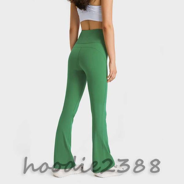 Verde e altri colori Lulus Designer Yoga Pants Cash Factory Original Conf With Hip Assalto elastico Hip Running Fitness Sports Wide Fild Pantaloni casual largo