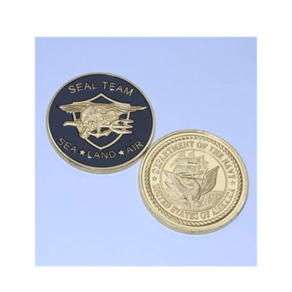 5pcs/Set Hediye Seal Team Ten Donanma Donanma Özel Operasyon Kuvvetleri Mücadele Coin.cx