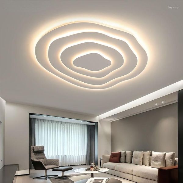 Luci a soffitto Modern Minimalista Multilayer LED Multilayer LED per la camera da pranzo Vita Camera da letto Villa Kitchen Innoor Deco Luminaire