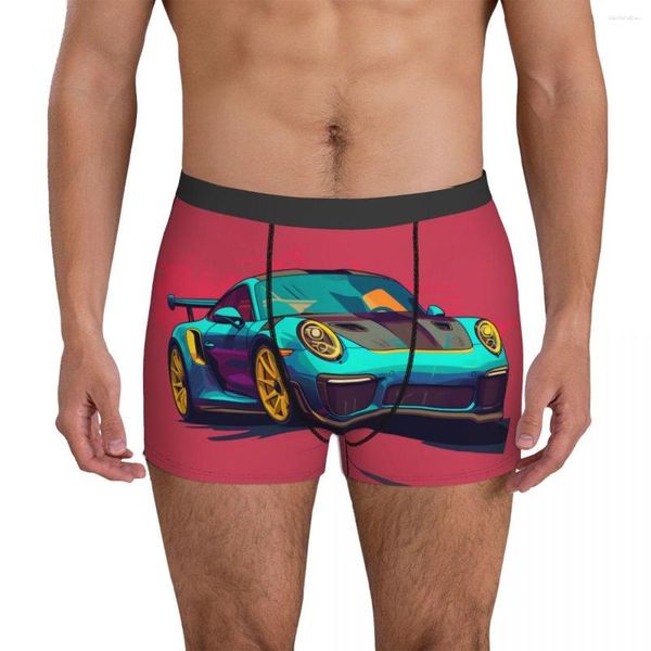 Underpants Classic Sports Cartwear Cartoon 2D Elements Sublimation Shorts Shorts Shorts 3D Bouch Boxer