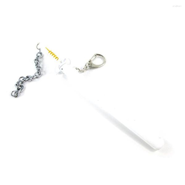 Keychains Bsarai Bleichmittel Kurosaki Ichigo Kuchiki Byakuya Ichimaru Gin Ulquiorra Cifer 16cm/6,3in Cosplay Schwert Modellschlüsselkette Ring