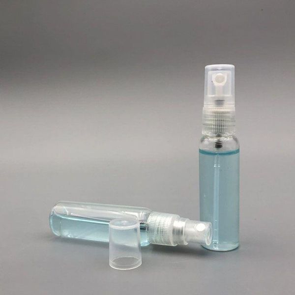 10ML Trasparente Nebbia Fine Atomizzatore Mini Riutilizzabile Vetro Trasparente Campione di Profumo Bottiglia Vuota 1/3 Oz Pompa Cosmetica Atomizzatore Fiala Tubo Iried