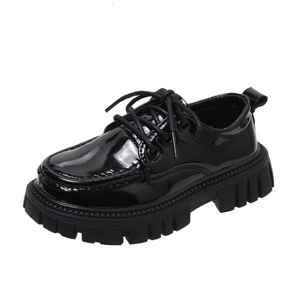 Sneaker 2023 Girls Leather Scarpe Black Mercoledì per le prestazioni Spring Autumn Princess Elementary School 230815