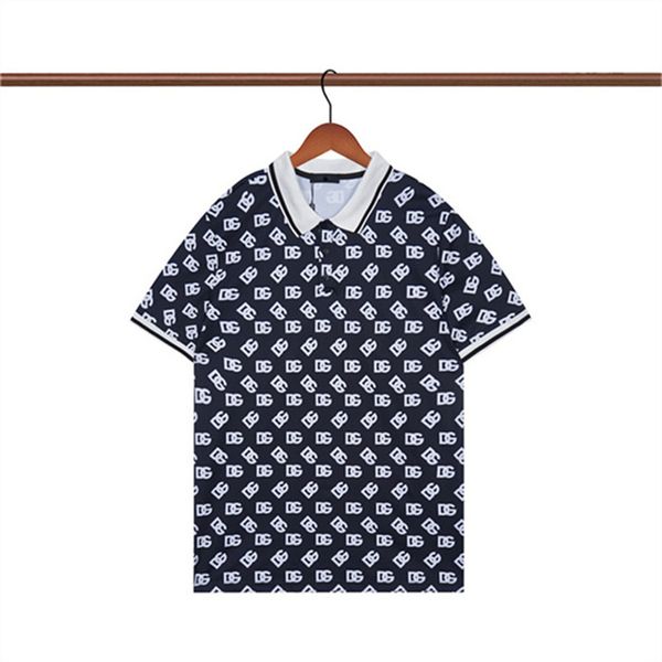 Designer Polo Shirts Mens Polos de camiseta casual letra impressão Tees Men Women Luxo Business Tshirt Manga curta Tops respiráveis ​​T CHISTHAS MATHERS TSHIRTS CHOTHING Q9