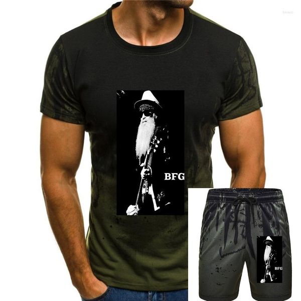 Herren Tracksuits T-Shirts Sommer-Mode-Swag Männer T-Shirts. Offizieller Billy F Gibbons von ZZ Top Live T-Shirt