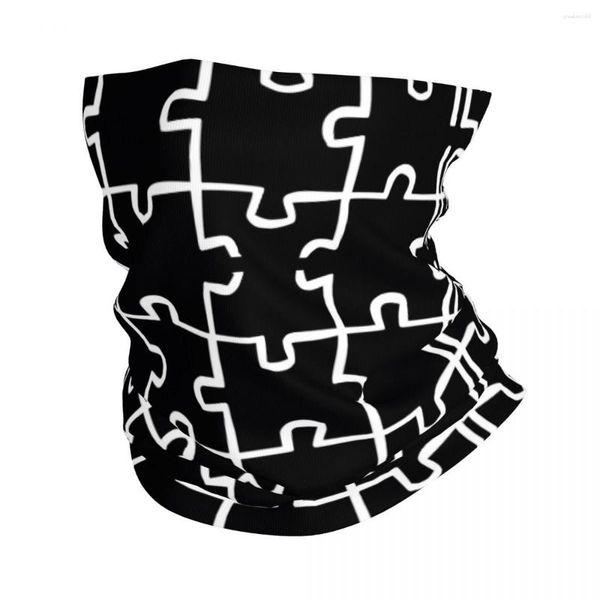 Schals Puzzle Geometrische Bandana-Nacken-Gampfer gedruckt Balaclavas Wrap Schal Mehrzweck Radsport Wanderung Unisex Erwachsener Windproof für Erwachsene