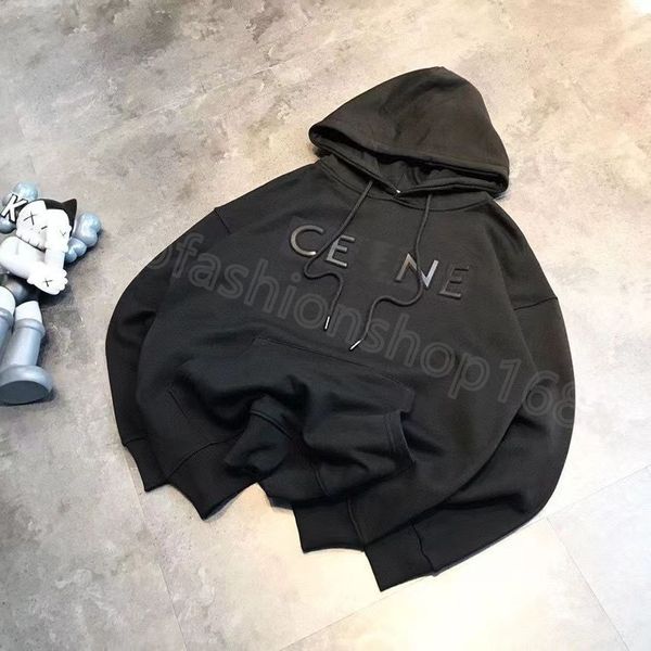 Mens Hoodies Moda Klasik Yüksek Kaliteli Tasarımcı Kadın Sweatshirtler Baskılı Gevşek Gevşek 3D kapüşonlu Giyim Yüksek Sokak Pamuk Üstleri