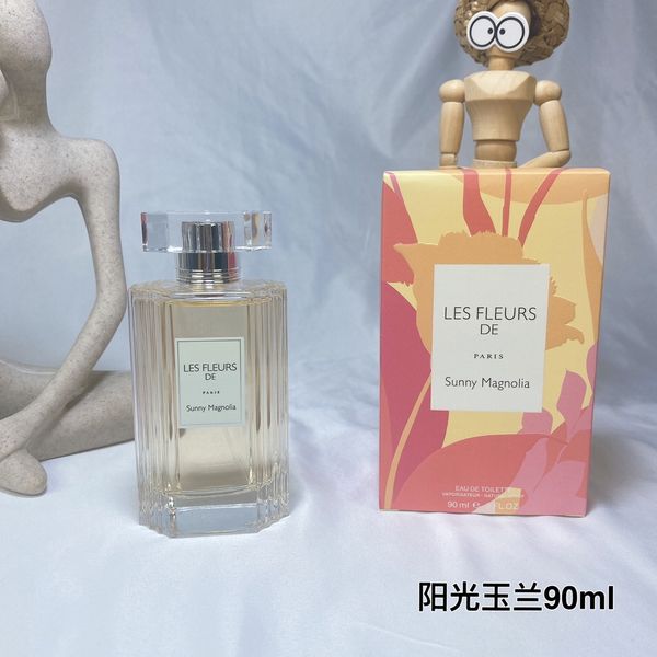 Perfume de designer de alta qualidade Homens homens Sunny Magnolia Eau de Toilette 90ml Spray Perfume Original Fragrância de perfume duradoura Longa