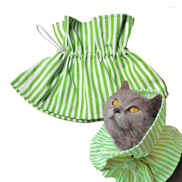 Collari per cani elisabettiani Collar per gatti Polyester morbido PROCESSO DOWSTRING DESIGNO COMETTO PET REGOLABILI PET PET