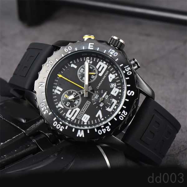 Quartz Business Reloj Designer Uhren für Men Endurance Pro Avenger Ladies Watch Party Luminous Delicate EW Factory 44mm Luxus Uhrengurt Gummi SB048 C23