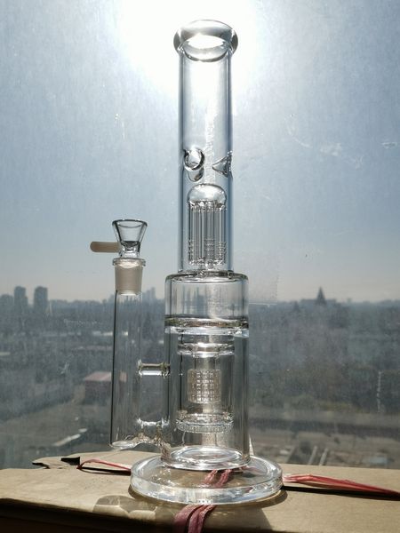 Gravity Glass Bong Fumany Bubbler Hookahs Shisha Cooky Glass Water Bongs Dab plataformas com tigela de 18 mm