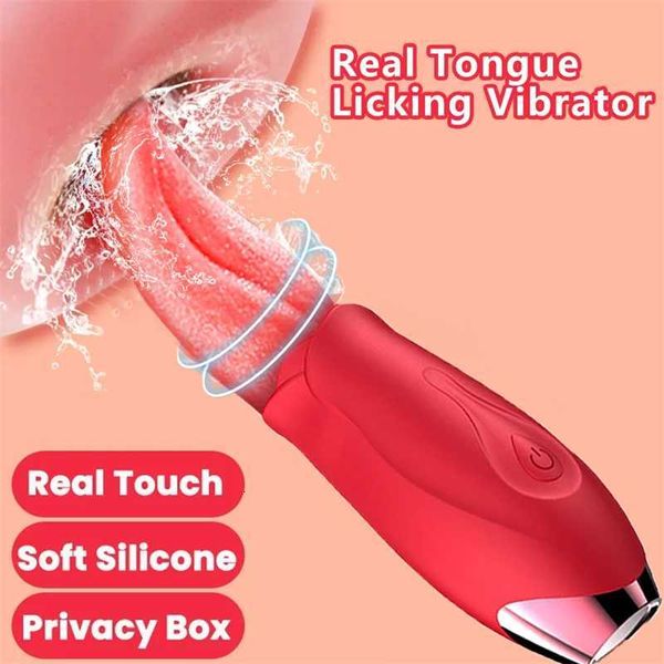 Brinquedo sexual massageador rosa língua lambendo vibrador para mulheres boquete orgasmo g ponto feminino mamilo estimulador clitoral recarregável