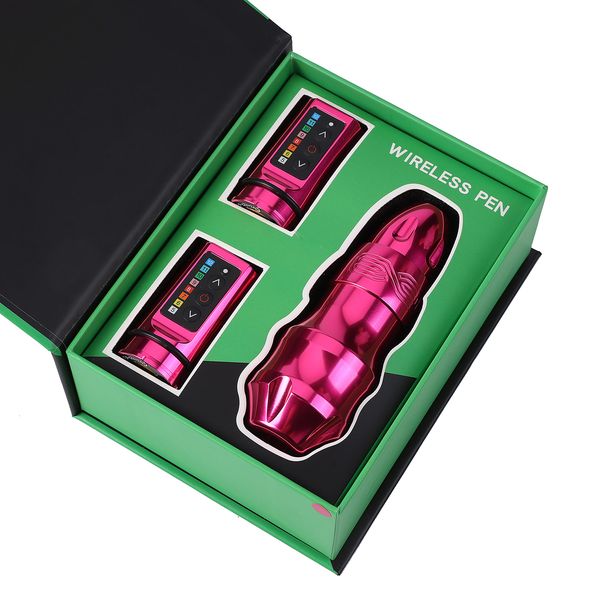 Tattoo Machine Mini Exo Wireless Pen Pinsel Coreless Motor Batterie für Künstler acht Farben 230814