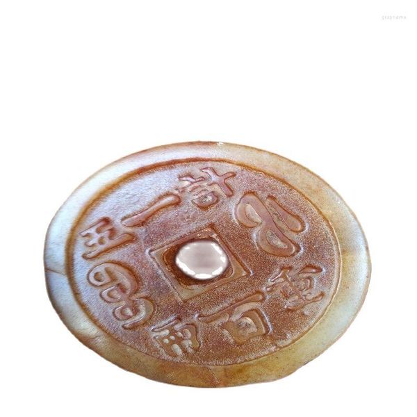 Estatuetas decorativas chinesas antigas jade esculpida kangxi