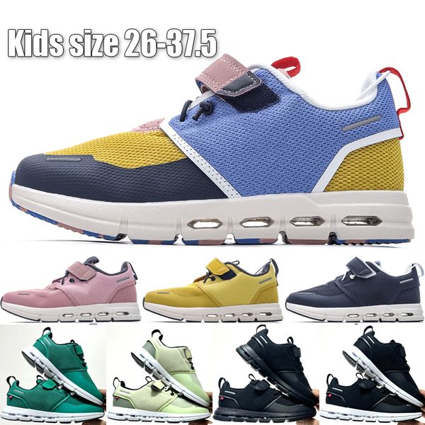 Top Cloud Play Clouds 5 Running Shoes Babys Trainer Ones Designer Zephyr Mustard Rock Midnight Marinha Tripla Preta Branca ao ar livre tênis tênis 26-37.5