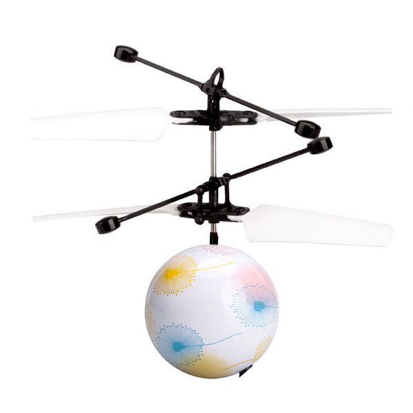 Electricrc Animals Flying Crystal Ball Crystal Colorful Light Gesture Induzione USB Ricarica mini Sospensione Aereo per bambini Giochi di compleanno Regali di compleanno AC106 230814