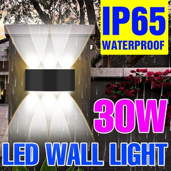 Lampade a parete Light Light Light Light Light Outdoor Waterproof Lighting IP65 Sconce da letto Nightlights Scepli