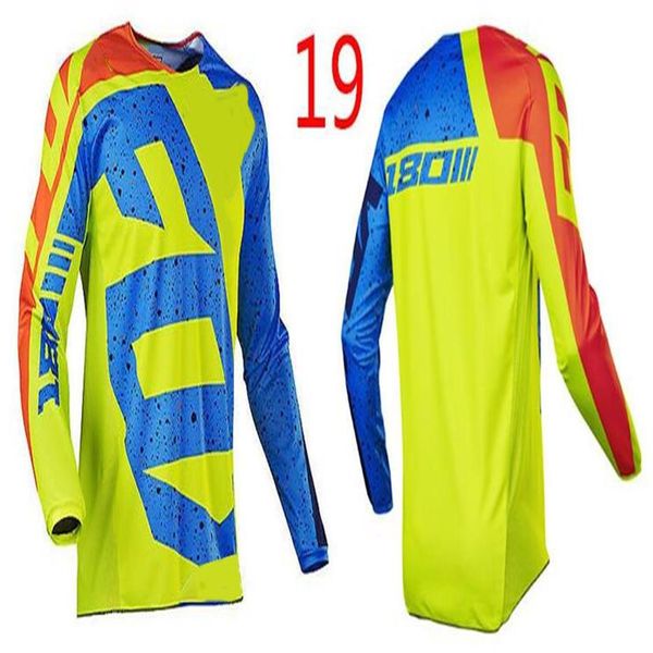 Rally Rally Speed ​​Conquest Cross-Country Motorcycle Roupas de bicicleta de montanha de manga longa Top de poliéster F1 Camiseta F1 Racin207R