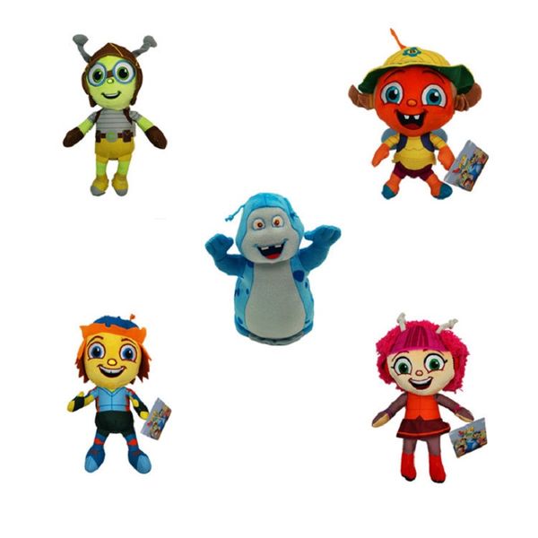 Factory Wholesale 21cm 5 Styles Rock Bug Plush Toys Animation Film and Television Peripheral Dolls Presentes Infantis