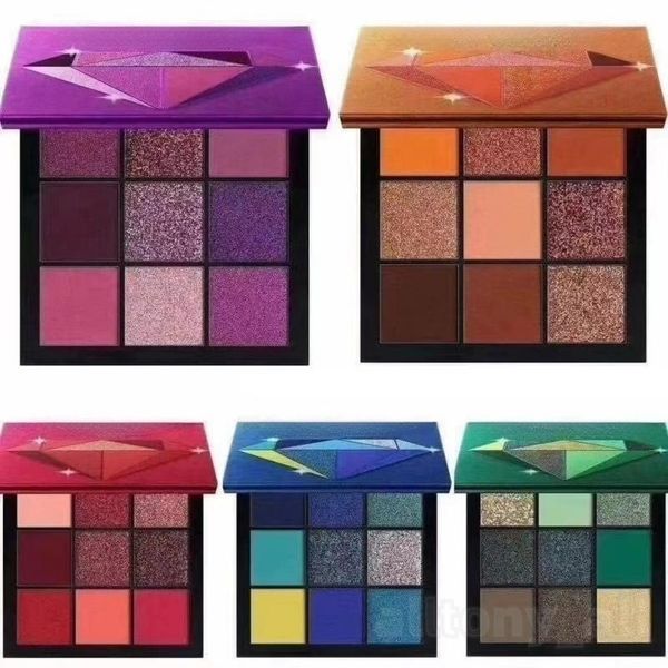 Beauty Palette Palette di ombretti 9 colori Ombretto Topazio Ametista Rubino Smeraldo Zaffiro