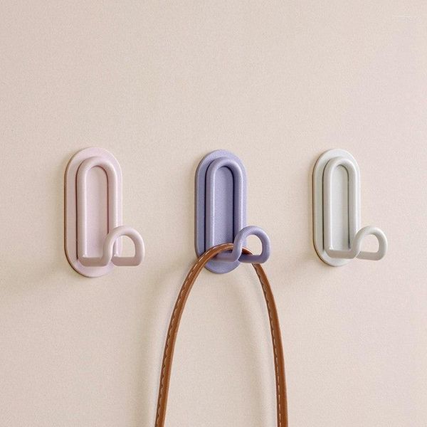 Hooks Mehrzweck-Wandhaken hinter der Tür im Bad Badezimmer Organizer Handtuchhalter Rack Rack Kitchen Hardware Regal