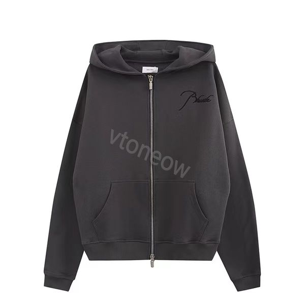 Rhude Hoodie Mens capuz RHUDE MEN HOPENED MULHERS DESIGNER COLA MODENTE LEITAS POPOMALIZADAS LETRAS DE IMPRESSIMENTO DE IMPRESSIMENTO DE INVOLVIMENTO DE INVERNO DE INVOLVIMENTO DE INVERNO DO INVOLHO ​​DE WINTRO