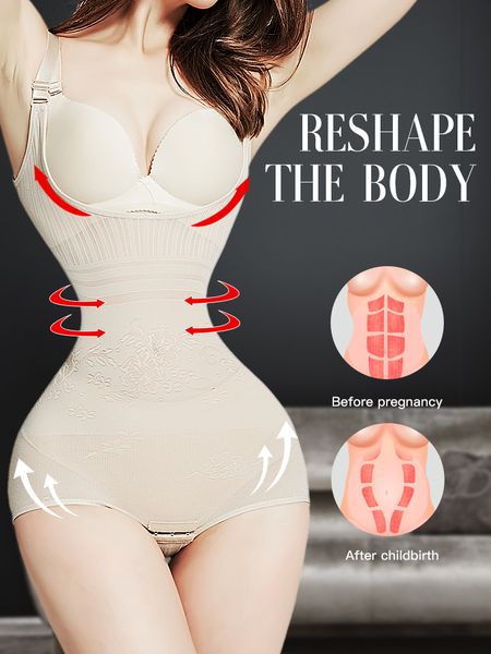 Frauen Shaper schlampen Gürtel Bauch Shaper Korrektur Unterwäsche Taillentrainer Bindemittel Körper Shaper Shapewear Butt Lifter Reduktiver Streifen Frau 230815