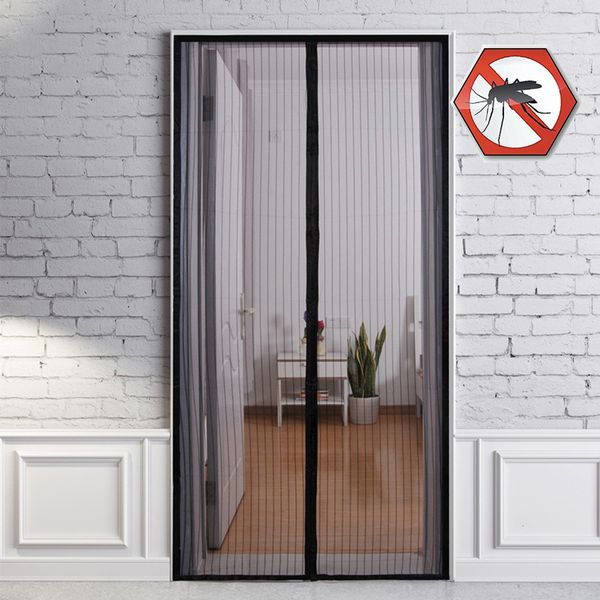 Outro Home Têxtil Verão Magnético Mosquito Net Anti Inseto Fly Bug Cortina Fechamento Automático Tela de Porta Handsfree Doméstico 230824