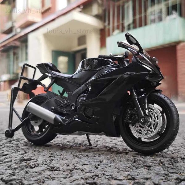 Welly 1 12 Yamaha YZF-R6 Die ghisa giocattolo per moto motociclisti motociclisti modelli auto giocattoli per le auto da collezione per ldrence t230815