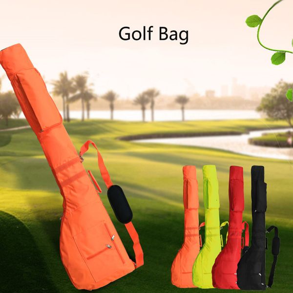 Golf Çantaları Katlanabilir Golf Kulübü Kutup Çantası Brassie Depolama Sahibi Açık Seyahat Uygulaması ve Eğitimi 230814