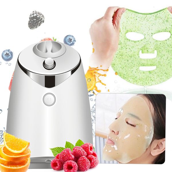 Массажер для лица Маска Маска DIY Make Mask Beauty Machine Автоматическая овощная лицо DIY Маска по уходу за кожей фрукты Маска Маска Кит 230814