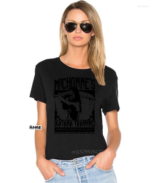 Camisa de camisetas masculinas Michonne