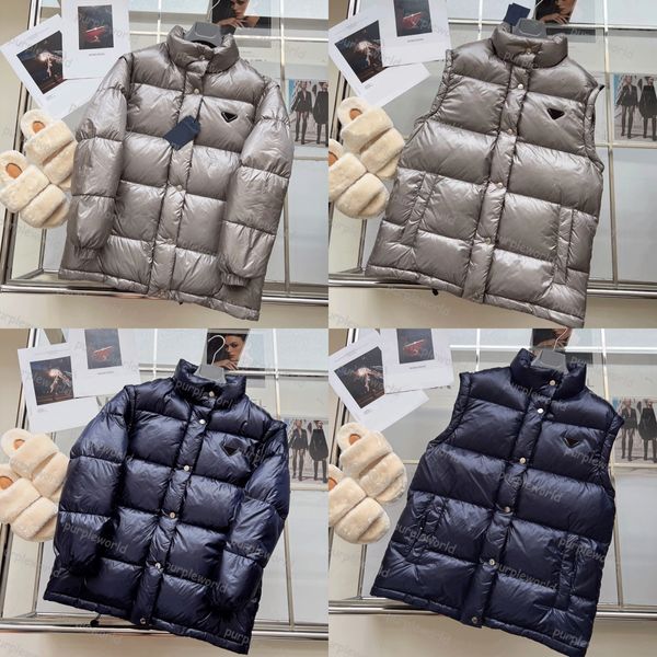 Maniche staccabili giù per la giacca signore inverno giubbotteri giubbotto casual piume gilet cappaccia giacche con cappuccio vestiti