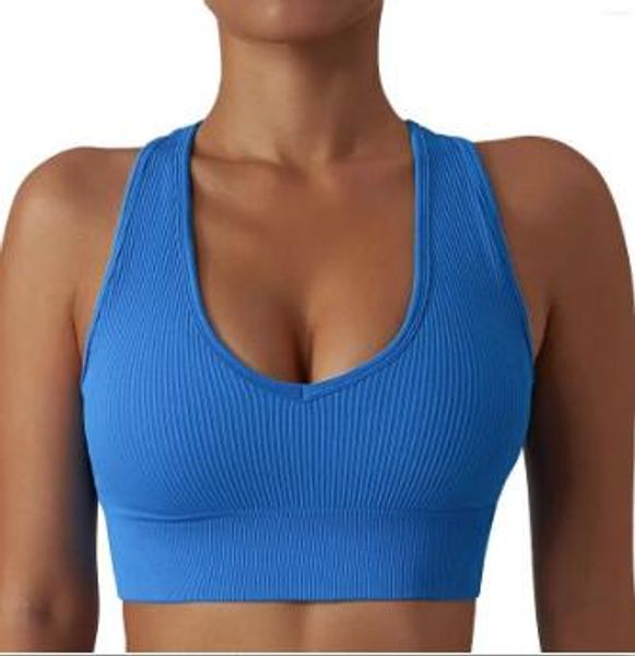 2023 NEW Yoga Outfit Women Women Essential Essenziale Supporto Support Sexy Restro a coste senza soluzione di continuità Ringori Escermatura Outdoor Cycling Sports Original