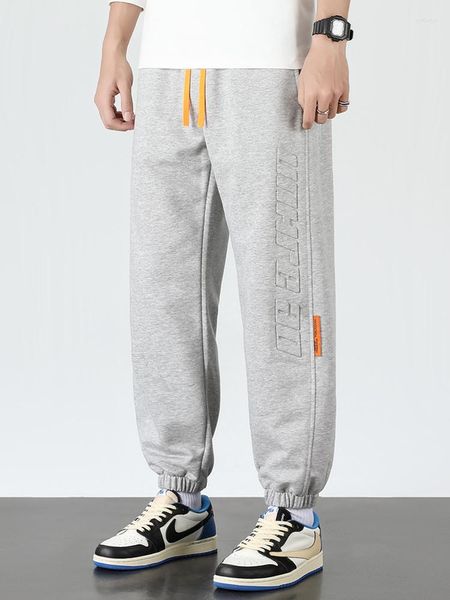 Erkekler Pantolon Sonbahar Sweetpants Bol Joggers Moda Mektubu Hip Hop Sokak Giyim Artı Boyut Gevşek Pamuk Günlük Harem 6xl