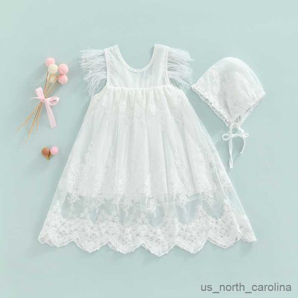 Abiti da ragazza Summer Princess Nexh Baby Girls Dress Dress Maniche Abito da bowknot Flora Solid Soludo.