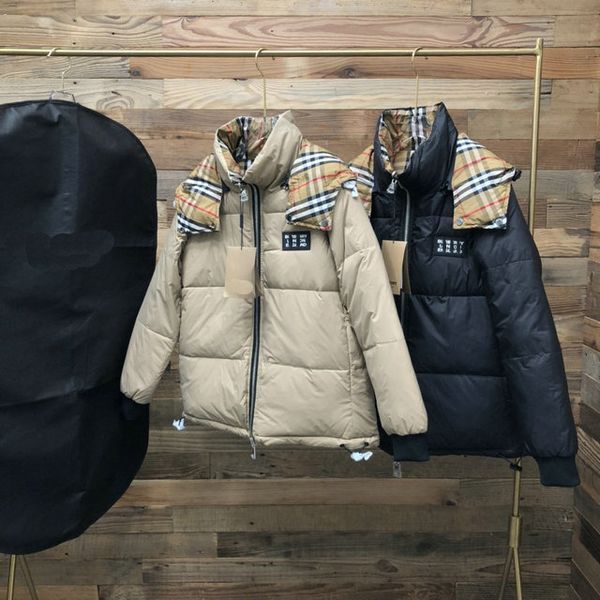 Jackets masculinos23 Ladas de algodão de inverno podem usar parka moda ao ar livre casais de quebra -vento grossos casaco quente roupas de grife personalizado