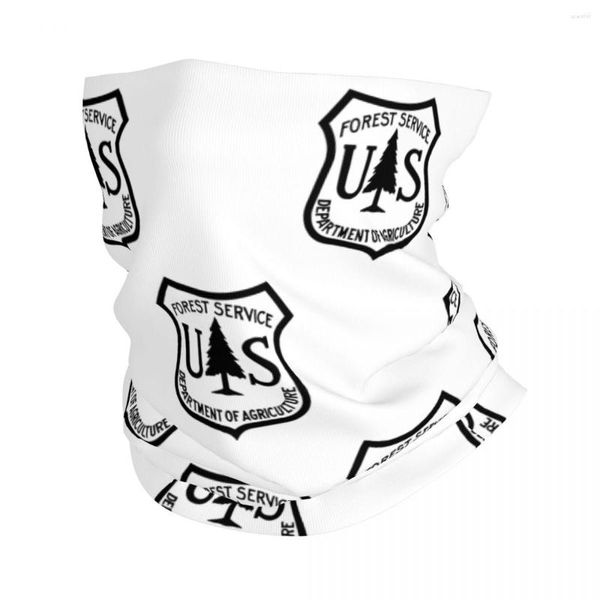 Schals US Forest Service Bandana Hals Gampfer gedruckt Balaclavas Magic Schal Multifunktionales Radfahren unisex Erwachsener waschbar