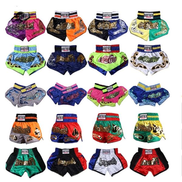 Outdoor Shorts Kick Boxing Fight Grappling Trunks Kinder Frauen Männer MMA Muay Thai Boys Mädchen BJJ Sanda Training Kampf Uniform -Boxerhose 230814