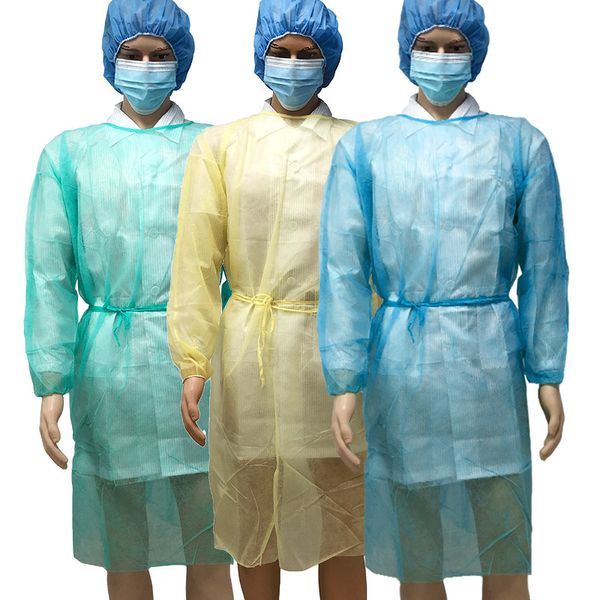 На открытом воздухе Anti Dust Paintscoats Нетканая защитная одежда одноразовая одежда.