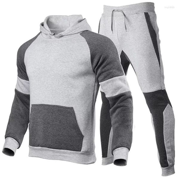 Herren -Tracksuiten passen Sie Ihr Logo -Großhandels -Hoodie -Set -Designer -Print Casual Autumn Pants Sportswear Spring an und passen Sie an