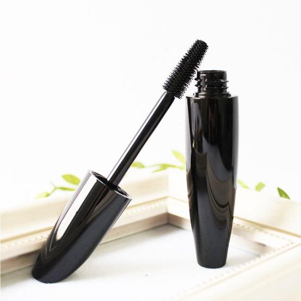 12 ml leere schwarze Mascara -Röhrchen mit Wimpernstab, Gummieinsätze für Rizinusöl, ideales Kit für DIY -Kosmetik FODI