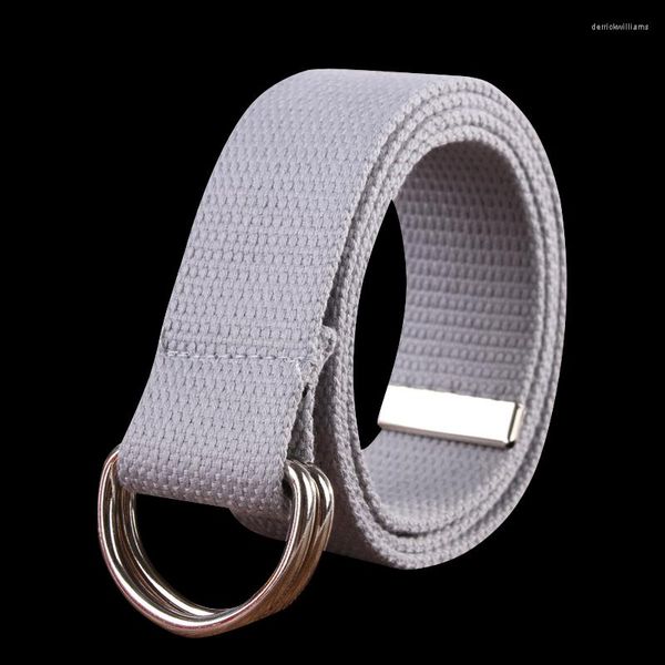 Gürtel verkauft Mann Casual Fashion Belt Outsaid Canvas Unisex Bund Solid Tuch Accessoire